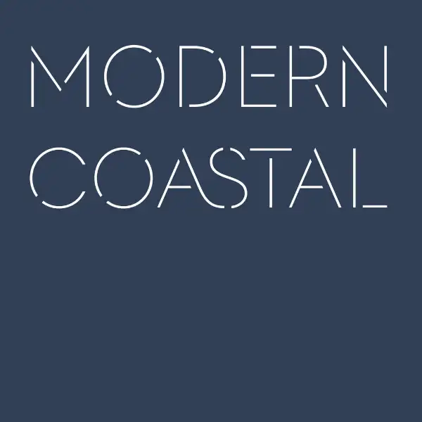 Modern Coastal logo and brand design